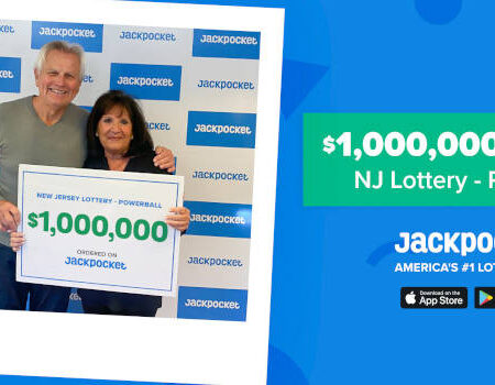 Jackpocket NJ Resident ottiene $ 1 milione da $ 10 per il biglietto Powerball